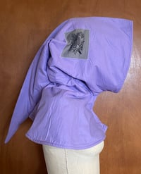 Image 1 of Medieval Hood - Lavender with Borage