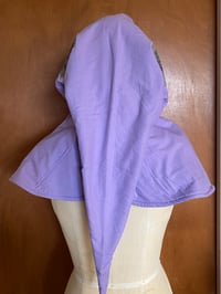 Image 3 of Medieval Hood - Lavender with Borage