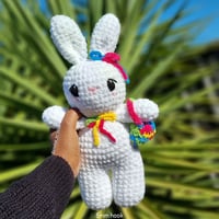 Image 2 of Elle the Easter Bunny Crochet Pattern