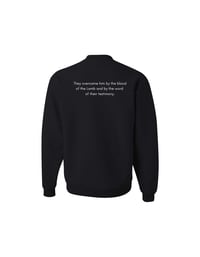 Image 2 of Revelation 12:11 Sweatshirt
