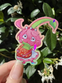Image 3 of Pikmin Elphelt Valentine Keychain/Sticker
