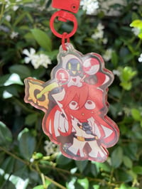 Image 3 of Pikmin Jack-o' Valentine Keychain/Sticker