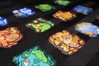 Image 2 of Starter Pokemon Stickers SET 1