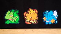 Image 5 of Starter Pokemon Stickers SET 1
