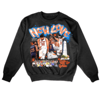 Image 2 of Old Love New Love Crewneck (Black)