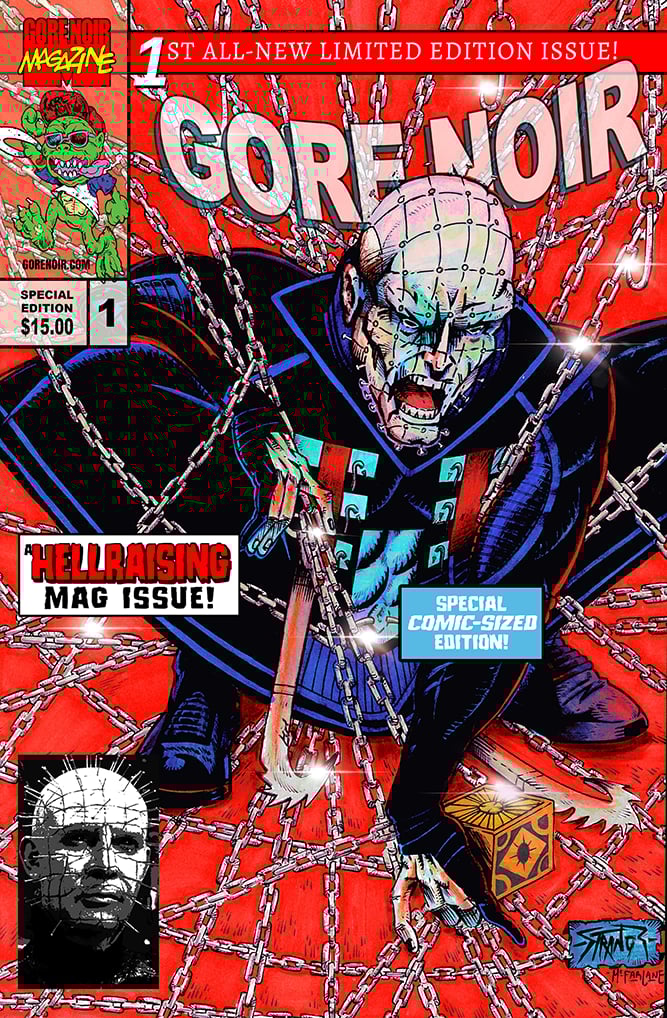 Image of Hellraiser Spidey Tribute Comic Sized Magazine