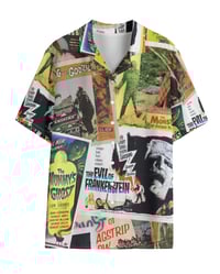 Image 2 of Classic Monster Movie Poster Collage - Women's