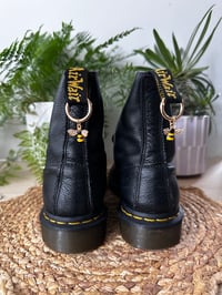 Small Gold Bee Boot Charms