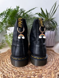 Gold Rainbow Boot Charms