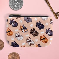 Image 5 of HSR + Cat Small Coin Pouches