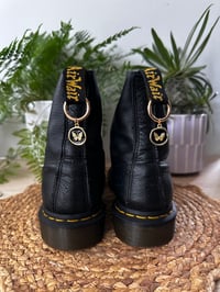 Image 1 of Gold Butterfly Pendant Boot Charms