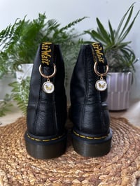 Image 2 of Gold Butterfly Pendant Boot Charms