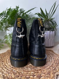 Silver Shark Boot Charms