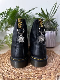 Large Silver Sun Boot Charms