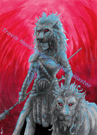 Sekhmet's Strength Print