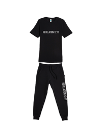 Image 1 of Rev 12:11 T-Shirt + Jogger Set