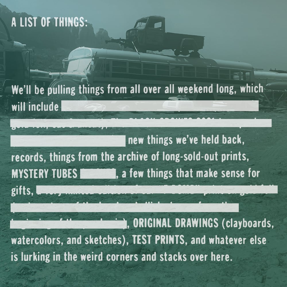 Information about Our 2025 Black Friday Sale