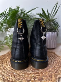 Silver Star Boot Charms