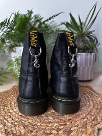 Silver Seahorse Boot Charms