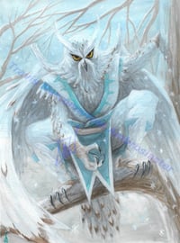 Silent as Snow Print