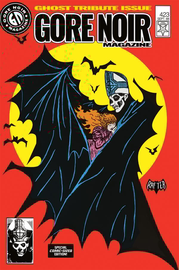 Image of Ghost Batman Tribute Comic Sized Magazine