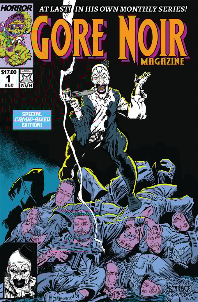 Image of Terrifier Tribute Wolvie 88 Comic Sized Magazine LE