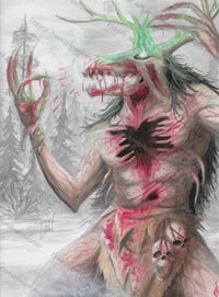 Wendigo Print