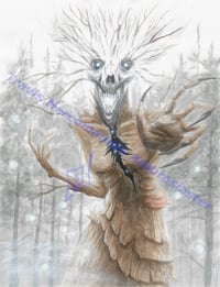 Wicker Witch Print