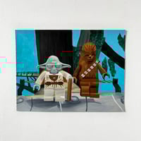 Image 2 of Yoda & Chewy Painting