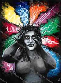 Overwhelmed Print