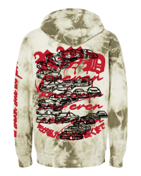 Image 1 of RWD til death Champions Tie-Dye Hoodie (Limit: 50)