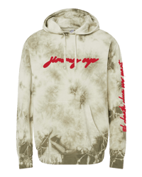 Image 2 of RWD til death Champions Tie-Dye Hoodie (Limit: 50)