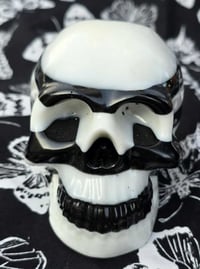 Image 1 of Striped Resin Skull