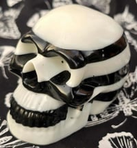 Image 2 of Striped Resin Skull