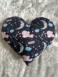Image 2 of Heart Shaped Mini Cushion  - Various Designs over 50% reduced!