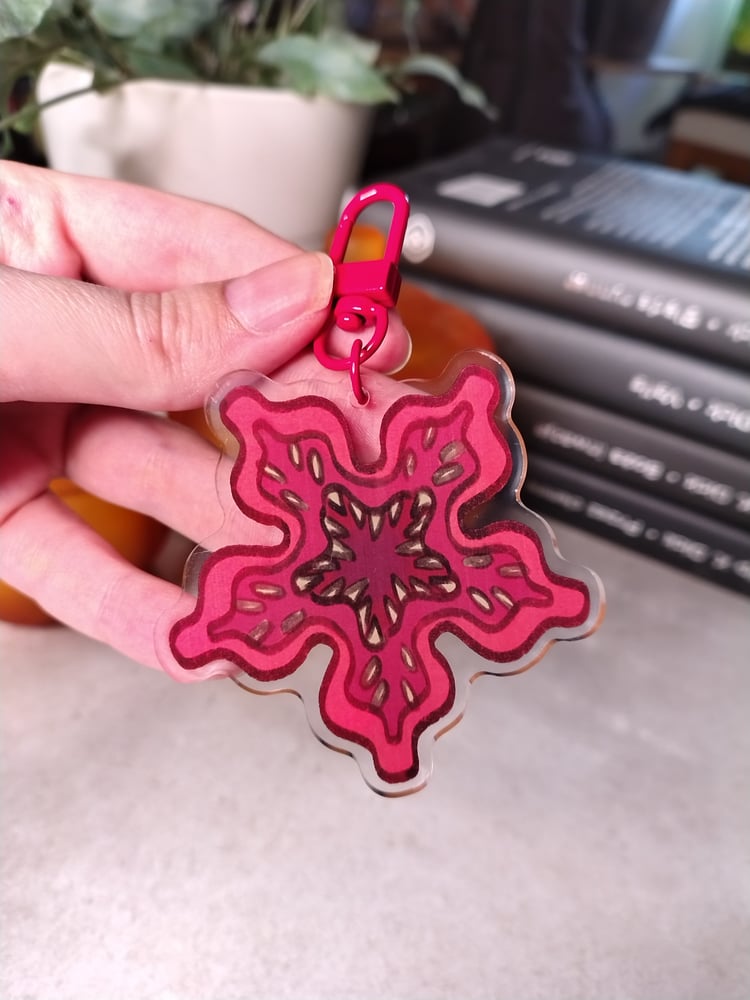 Image of Demogorgon acrylic charm