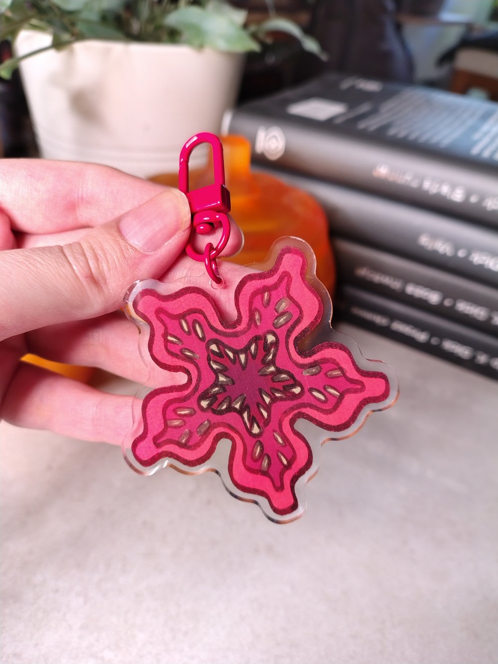 Image of Demogorgon acrylic charm