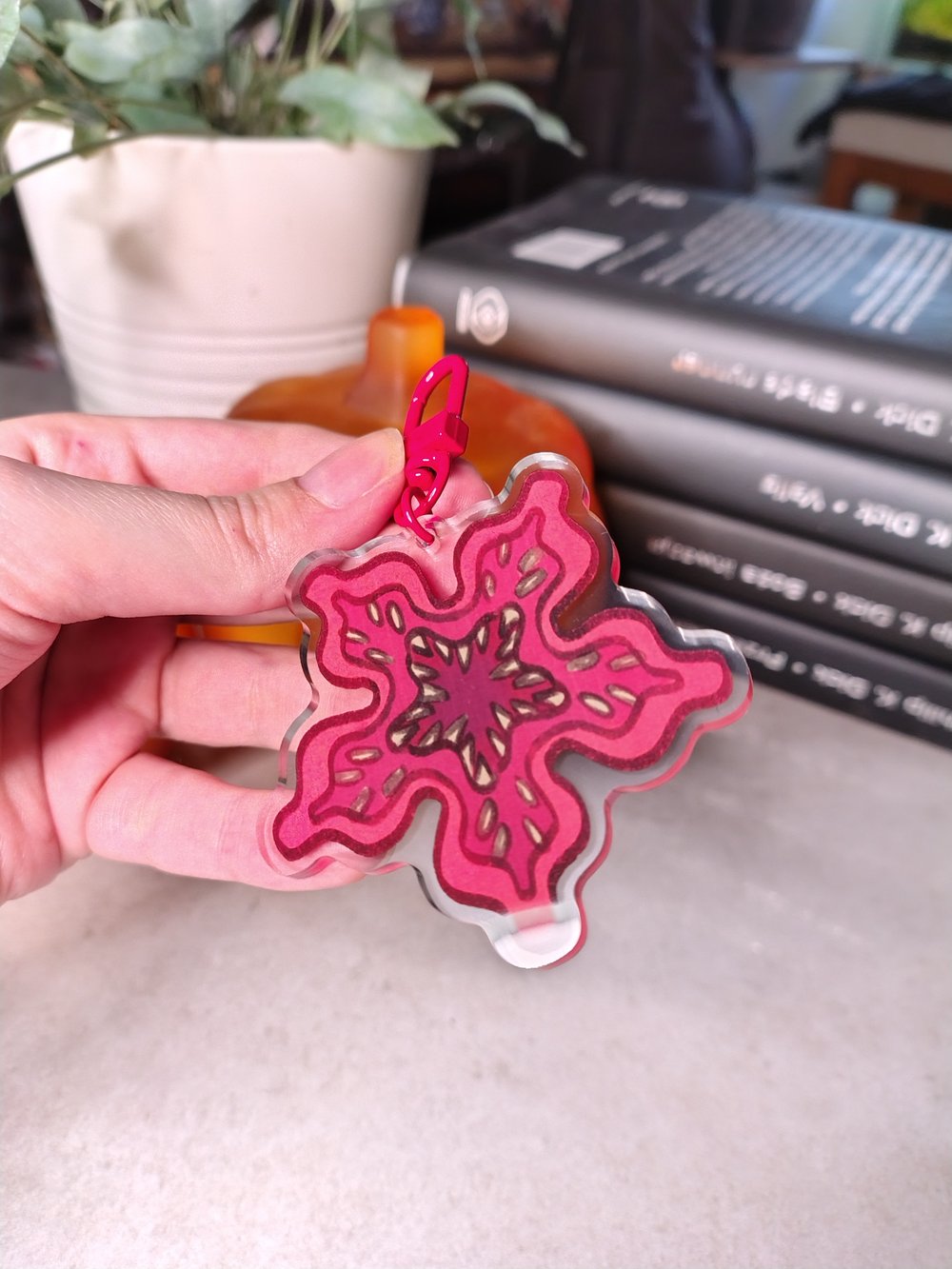 Image of Demogorgon acrylic charm