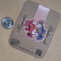 Image 3 of Magnetic Bookmark--Swoopy Ghost as Pisces Zodiac
