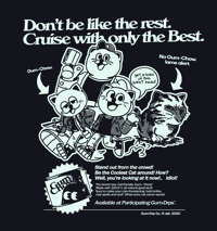 Image 3 of Gum-Chow!  Dark Navy