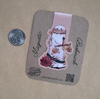 Image 3 of Magnetic Bookmark--Ms. Swoopy as Libra Zodiac