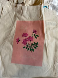 Image 3 of Alphabet, Tattoo and Iconic Figures Tote Bag 