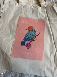 Image 9 of Alphabet, Tattoo and Iconic Figures Tote Bag 