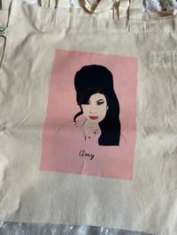 Image 14 of Alphabet, Tattoo and Iconic Figures Tote Bag 