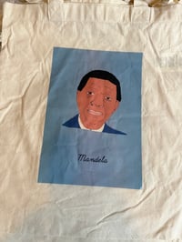 Image 21 of Alphabet, Tattoo and Iconic Figures Tote Bag 