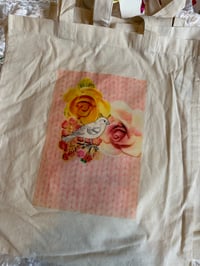 Image 23 of Alphabet, Tattoo and Iconic Figures Tote Bag 