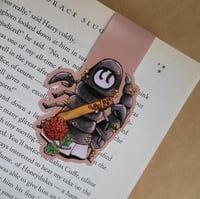 Image 2 of Magnetic Bookmark--Swoopy Ghost as Scorpio Zodiac