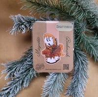 Image 1 of Magnetic Bookmark--Swoopy Ghost as Sagittarius Zodiac