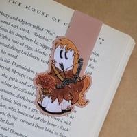 Image 2 of Magnetic Bookmark--Swoopy Ghost as Sagittarius Zodiac