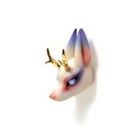 Image 2 of Chikkoi Warrior (off white/gold antlers)